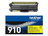 Brother TN910Y - Ultra Jumbo - jaune - original - cartouche de toner - pour Brother HL-L9300, HL-L9310, MFC-L9570 TN910Y