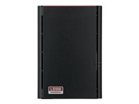 BUFFALO LinkStation 520D - Serveur NAS - 2 Baies - 2 To - SATA 3Gb/s - HDD 1 To x 2 - RAID 0, 1, JBOD - RAM 256 Mo - Gigabit Ethernet LS520D0202-EU