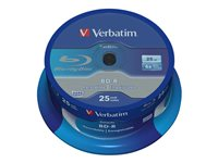 Verbatim DataLife - 25 x BD-R - 25 Go 6x - spindle 43837