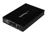 StarTech.com Convertisseur VGA vers HDMI avec audio - Scaler VGA analogique vers HDMI numérique - 1920x1200 / 1080p - Convertisseur vidéo - HDMI, VGA - noir - pour P/N: SVA5M3NEUA VGA2HDPRO2