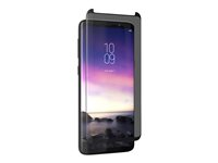 ZAGG InvisibleShield Glass Curve - Protection d'écran pour téléphone portable - glass - couleur de cadre black - pour Samsung Galaxy S9 200301404