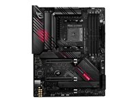 ASUS ROG STRIX B550-XE GAMING WIFI - Carte-mère - ATX - Socket AM4 - AMD B550 Chipset - USB-C Gen2, USB 3.2 Gen 1, USB 3.2 Gen 2 - 2.5 Gigabit LAN, Wi-Fi 6, Bluetooth - carte graphique embarquée (unité centrale requise) - audio HD (8 canaux) 90MB17B0-M0EAY0