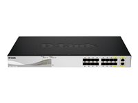 D-Link DXS 1100-16SC - Commutateur - intelligent - 14 x SFP+ + 2 x 10 Gigabit SFP+ - Montable sur rack DXS-1100-16SC