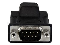 StarTech.com Adaptateur USB vers 1 port série DB9 RS232 avec câble USB détachable A vers B de 1,8m - Convertisseur USB vers RS232 - Adaptateur série - USB 2.0 - gris ICUSB232D