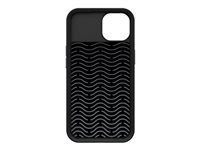 OtterBox Easy Grip Gaming - Coque de protection pour téléphone portable - encre de calmar noire - texture moulée sur mesure - pour Apple iPhone 13 77-85468